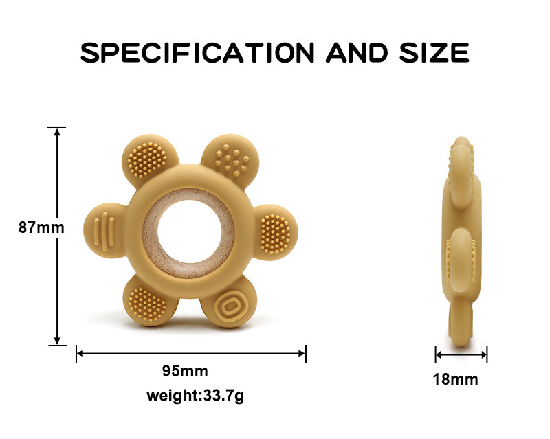 Buzz & Bite Silicone Teether
