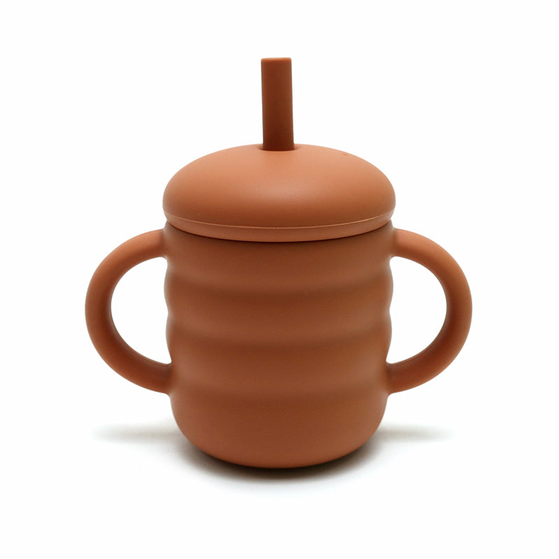 BeeGinnings Silicone Straw Cup