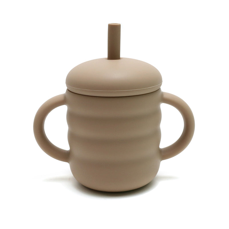 BeeGinnings Silicone Straw Cup