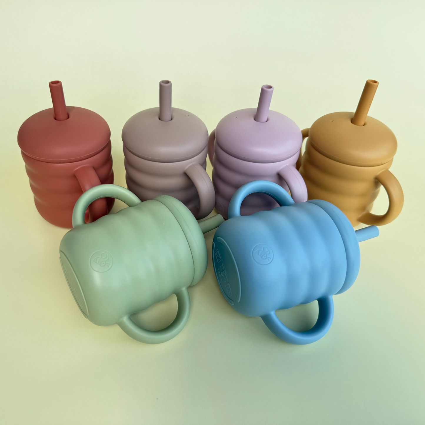 BeeGinnings Silicone Straw Cup