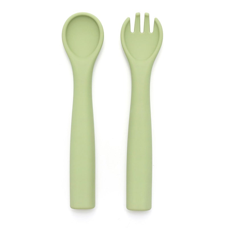 Silicone Spork and Spoon