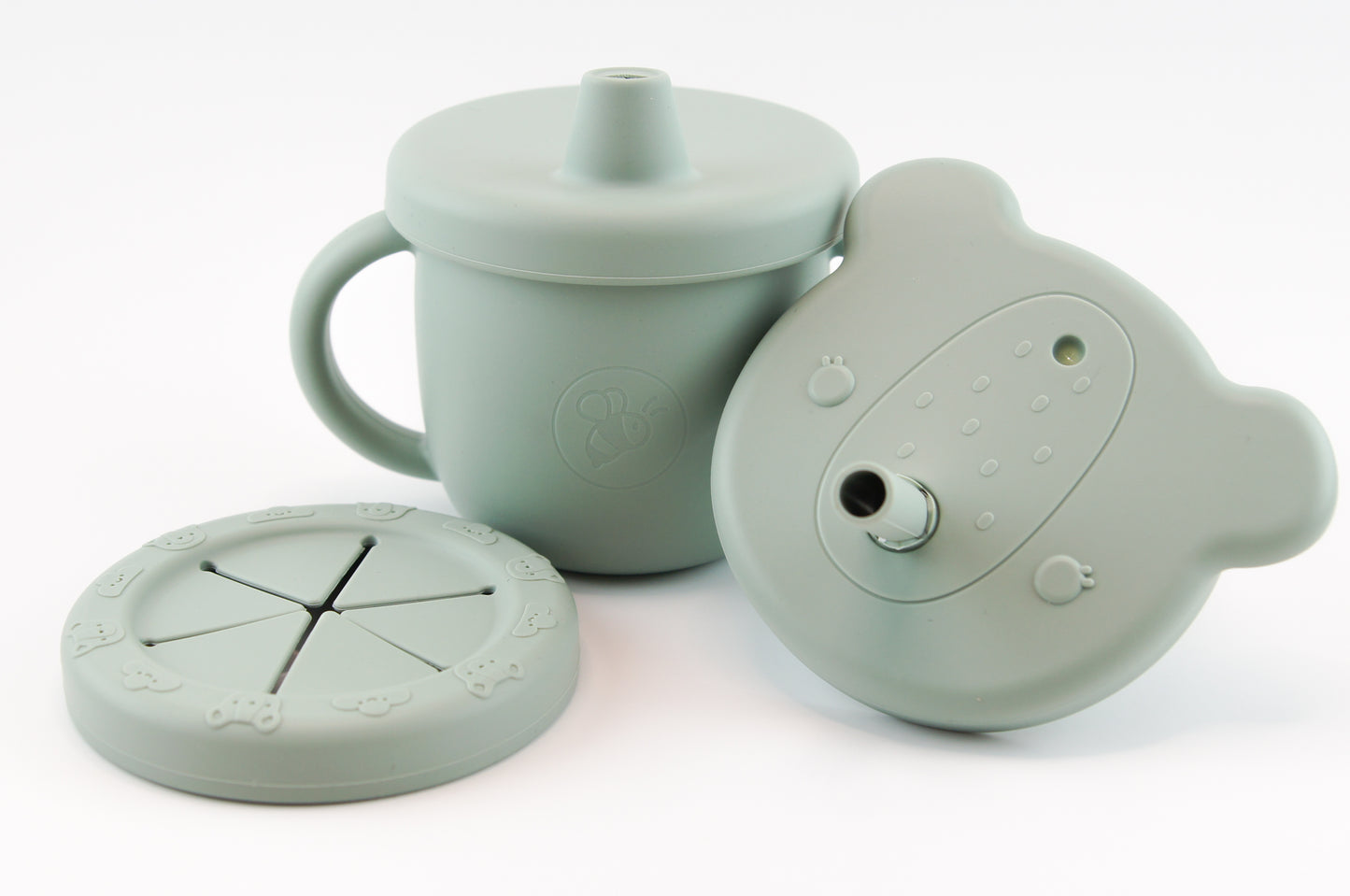 Tasse en silicone d'entraînement pour bébé