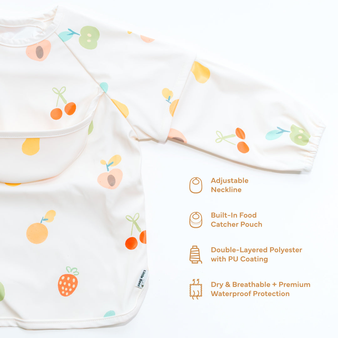 Bee Clean Polyester Bib (Fruity)