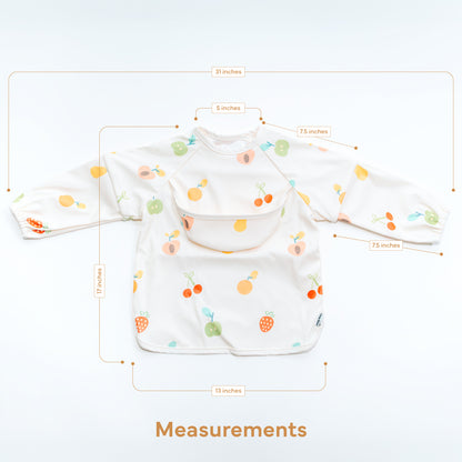 Bee Clean Polyester Bib (Fruity)