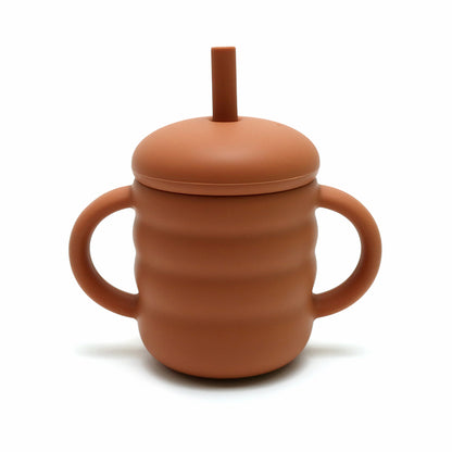 BeeGinnings Silicone Straw Cup