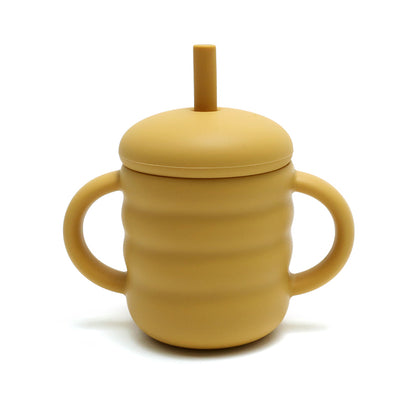 BeeGinnings Silicone Straw Cup