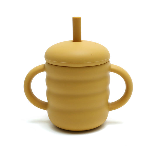 BeeGinnings Silicone Straw Cup