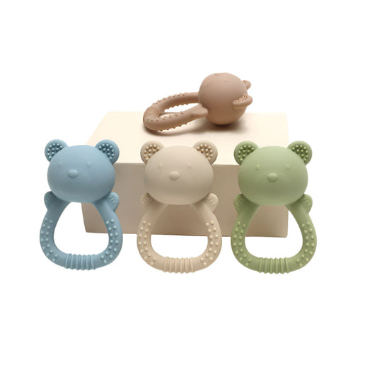 Rattling Bear Silicone Teether