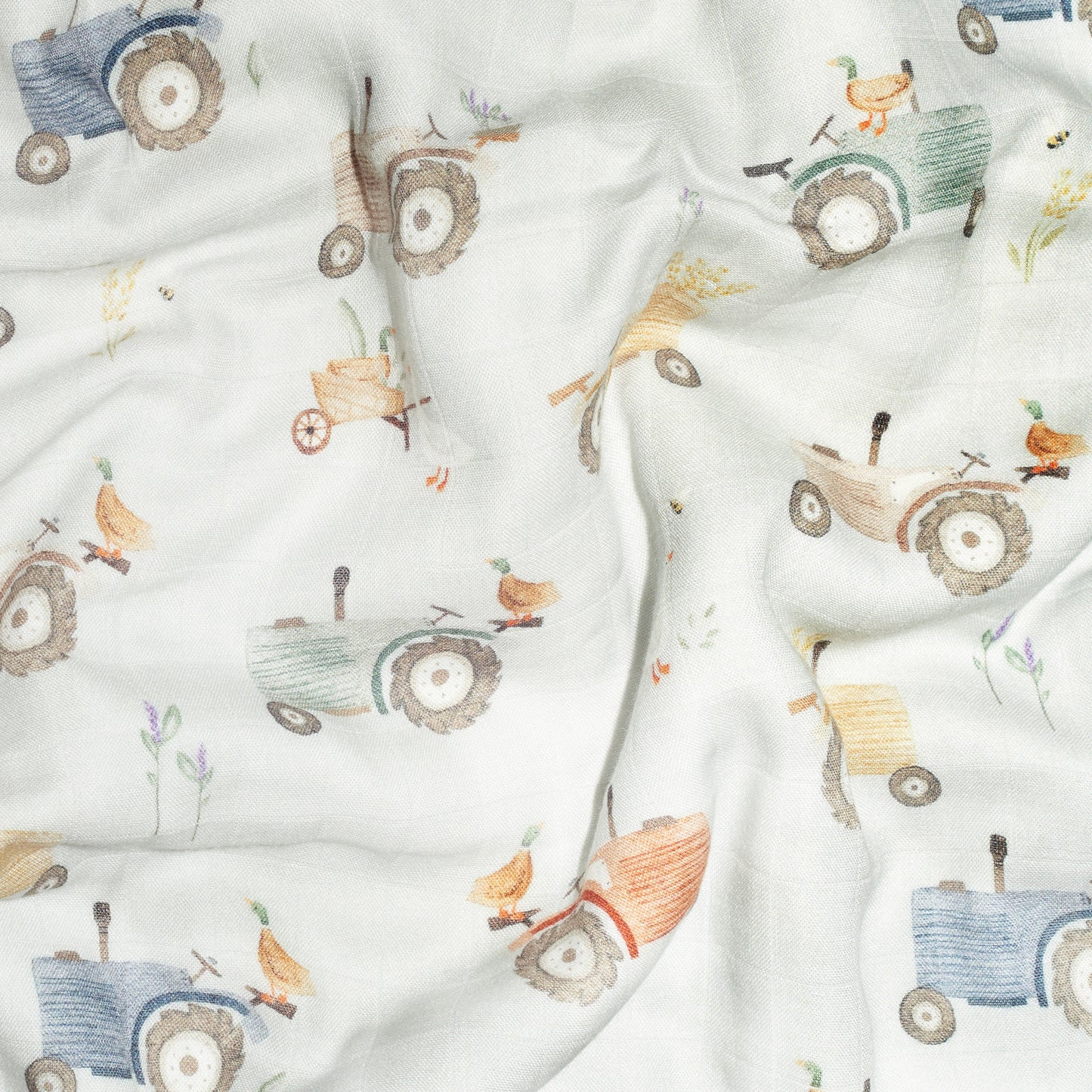Bee Comfy 4-Layer Blanket (Farmstead)