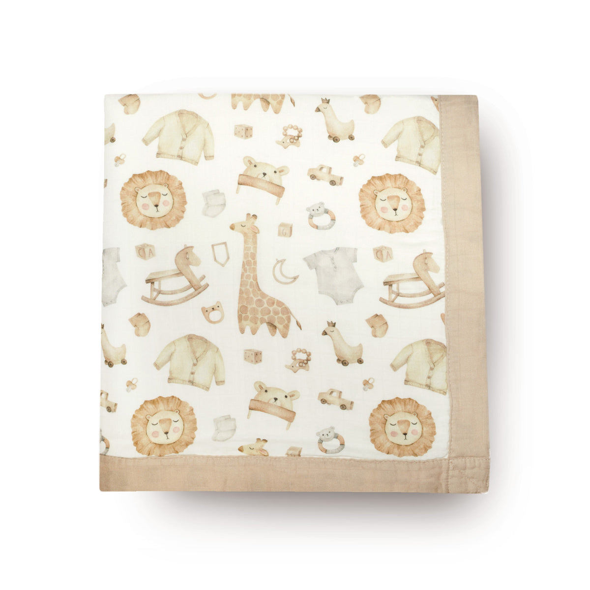 Bee Comfy 6-Layer Blanket (Jamboree)