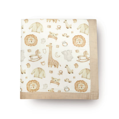 Bee Comfy 6-Layer Blanket (Jamboree)
