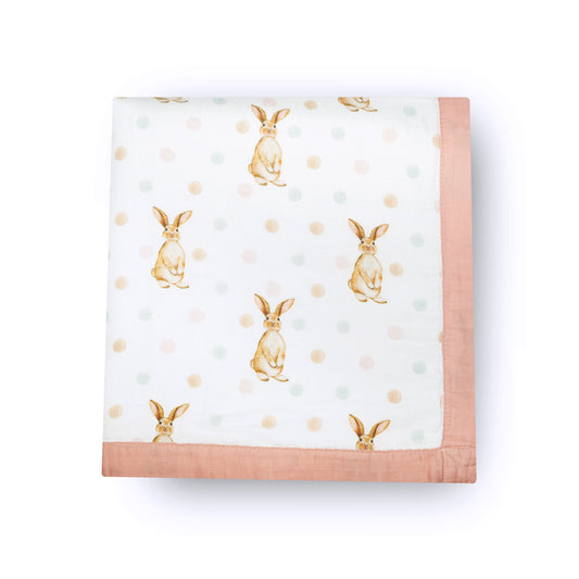 Bee Comfy 6-Layer Blanket (Confetti)