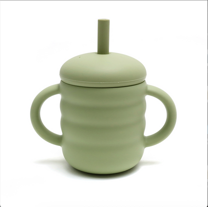 BeeGinnings Silicone Straw Cup