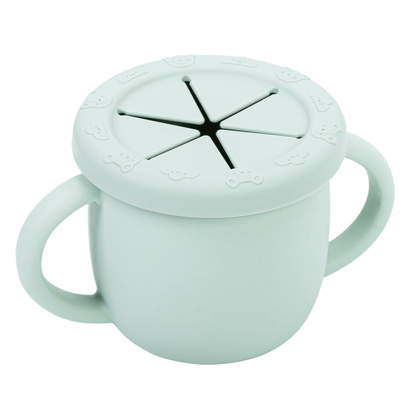 Tasse en silicone d'entraînement pour bébé