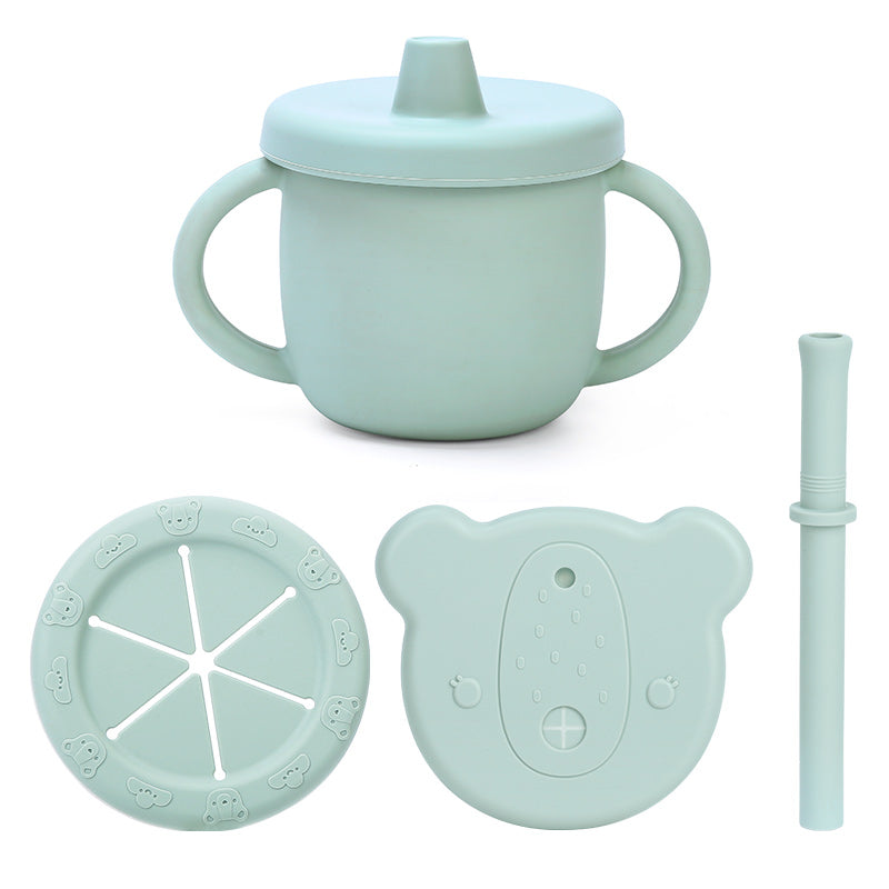 Tasse en silicone d'entraînement pour bébé