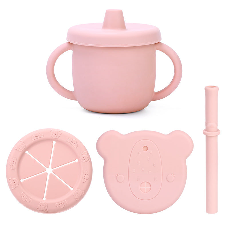 Tasse en silicone d'entraînement pour bébé